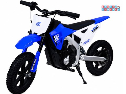 Motorek cross HONDA CRF 450RX na akumulator - niebieski, 1x250W 24V/5Ah, 22km/h, pompowane koła, bezszczotkowy silnik [PA0345]