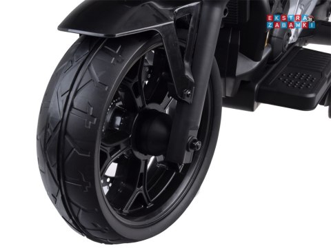 Motorek HONDA NC750X na akumulator - czerwony, 2x35W 12V/4.5Ah, panel muzyczny, LED, boczne kółka, elektryczny hamulec [PA0314]