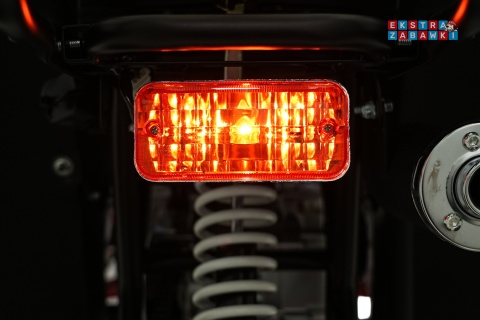 Niebieski quad spalinowy WILDPEAK 110cc - jednocylindrowy, czterosuw, pompowane opony, rozrusznik [ATV006]