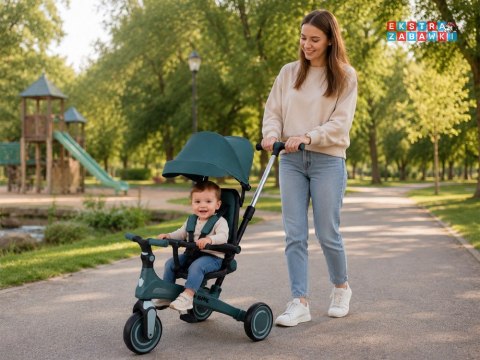 Rowerek dziecięcy trójkołowy Tiny Bike rośnie z dzieckiem 5w1 SP0879
