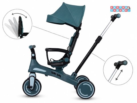 Rowerek dziecięcy trójkołowy Tiny Bike rośnie z dzieckiem 5w1 SP0879