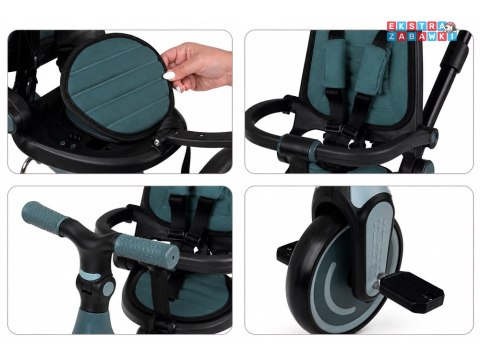 Rowerek dziecięcy trójkołowy Tiny Bike rośnie z dzieckiem 5w1 SP0879