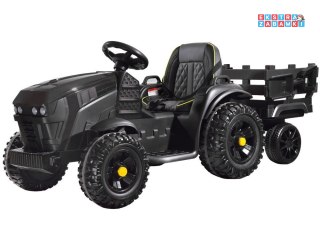 Traktor na akumulator dla dzieci +przyczepa PA0240