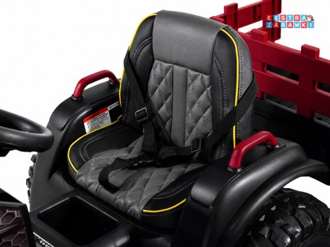 Traktor na akumulator dla dzieci +przyczepa PA0240