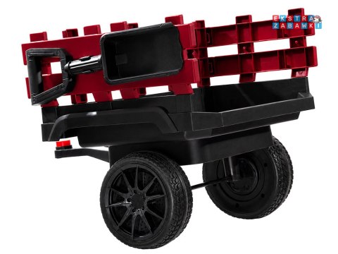 Traktor na akumulator dla dzieci +przyczepa PA0240