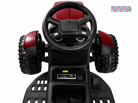 Traktor na akumulator dla dzieci +przyczepa PA0240