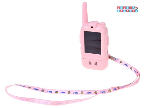 Zestaw 2x krótkofalówki dla dzieci Walkie Talkie - Video LCD 2" Kamera [ZA6160]