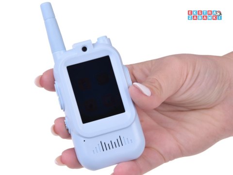 Zestaw 2x krótkofalówki dla dzieci Walkie Talkie - Video LCD 2" Kamera [ZA6160]
