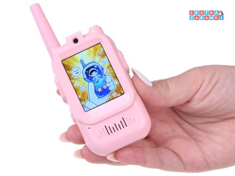 Zestaw 2x krótkofalówki dla dzieci Walkie Talkie - Video LCD 2" Kamera [ZA6160]