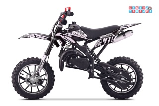 [DB701SE] Motocykl spalinowy STORM 49CC jednocylindrowy dwusuwowy - czarny [S]