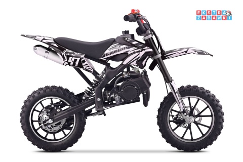 [DB701SE] Motocykl spalinowy STORM 49CC jednocylindrowy dwusuwowy - czarny [S]