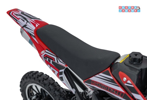 [DB701SE] Motocykl spalinowy STORM 49CC jednocylindrowy dwusuwowy - czerwony [S]