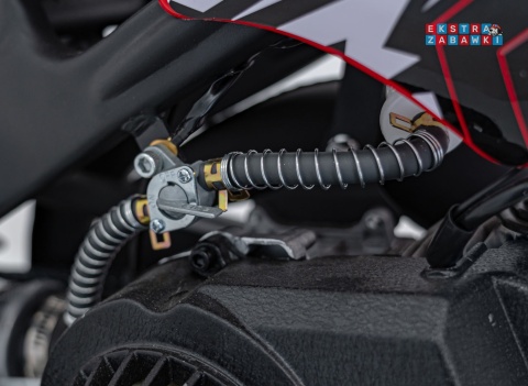 [DB701SE] Motocykl spalinowy STORM 49CC jednocylindrowy dwusuwowy - czerwony [S]