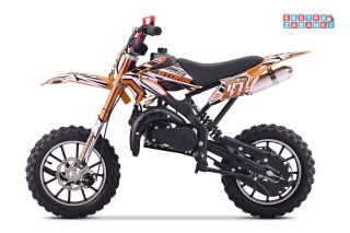 [DB701SE] Motocykl spalinowy STORM 49CC jednocylindrowy dwusuwowy - pomarańczowy [S]