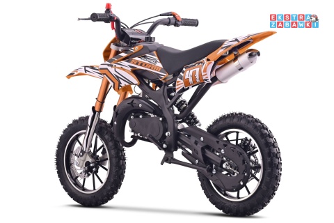 [DB701SE] Motocykl spalinowy STORM 49CC jednocylindrowy dwusuwowy - pomarańczowy [S]