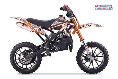 [DB701SE] Motocykl spalinowy STORM 49CC jednocylindrowy dwusuwowy - pomarańczowy [S]