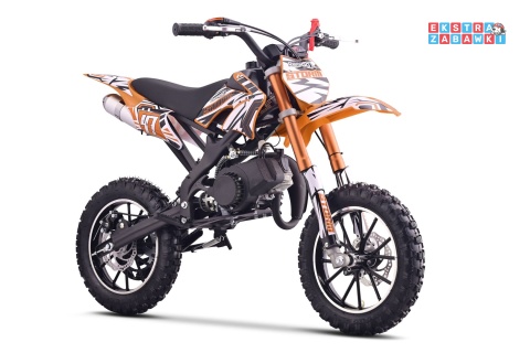 [DB701SE] Motocykl spalinowy STORM 49CC jednocylindrowy dwusuwowy - pomarańczowy [S]