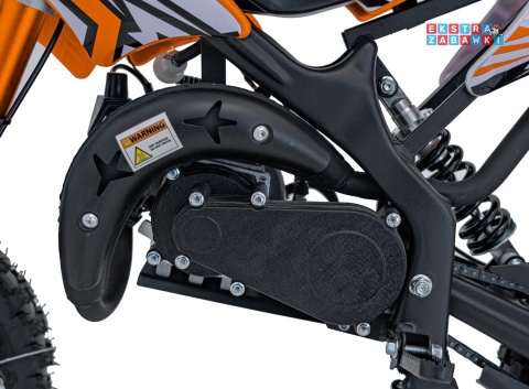 [DB701SE] Motocykl spalinowy STORM 49CC jednocylindrowy dwusuwowy - pomarańczowy [S]