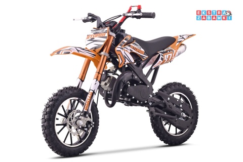 [DB701SE] Motocykl spalinowy STORM 49CC jednocylindrowy dwusuwowy - pomarańczowy [S]