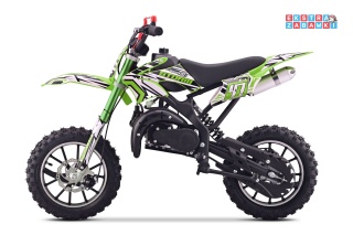 [DB701SE] Motocykl spalinowy STORM 49CC jednocylindrowy dwusuwowy - zielony [S]