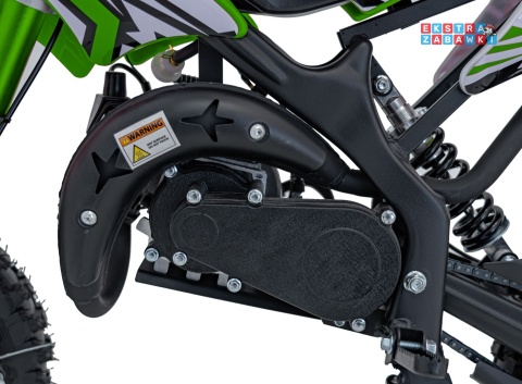 [DB701SE] Motocykl spalinowy STORM 49CC jednocylindrowy dwusuwowy - zielony [S]