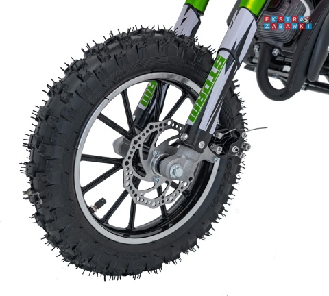 [DB701SE] Motocykl spalinowy STORM 49CC jednocylindrowy dwusuwowy - zielony [S]