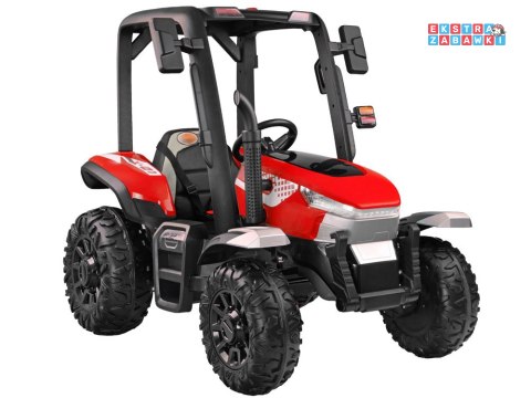 Duży Traktor z przyczepą 4x4+ pilot światło PA0266