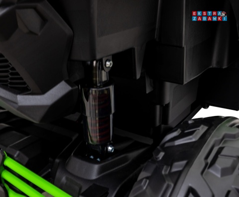 Maverick Turbo RR STRONG buggy na akumulator dwuosobowy - zielony, 2x320W 24V/20Ah, ciche silniki, pompowane koła [CA001.STRONG]
