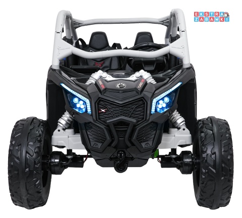 Maverick Turbo RR buggy na akumulator 4x4 - niebieski, 4x200W 24V/14Ah, koła EVA, ekoskóra, LED [DK-CA001.NEW]