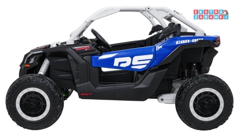 Maverick Turbo RR buggy na akumulator 4x4 - niebieski, 4x200W 24V/14Ah, koła EVA, ekoskóra, LED [DK-CA001.NEW]