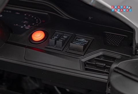 BMW M4 na akumulator - czarny, 2x35W 12V/14Ah, pilot, ekoskóra, EVA, LED, panel muzyczny [SX2418]