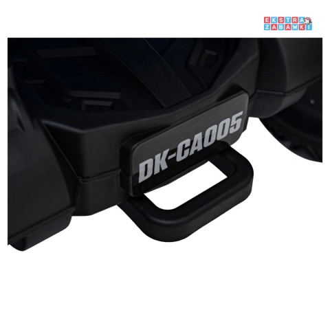 Czerwony Quad CAN-AM Outlander ATV na akumulator - 4x200W, 24V/7Ah, EVA, LED, ekoskóra [CA005]