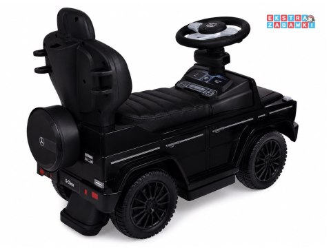Jeździk Mercedes G-Class pchacz autko dla dzieci z dźwiękami czarny [ZA6173]