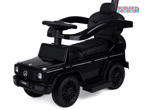 Jeździk Mercedes G-Class pchacz autko dla dzieci z dźwiękami czarny [ZA6173]