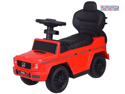 Jeździk Mercedes G-Class pchacz autko dla dzieci z dźwiękami czerwony [ZA6173]