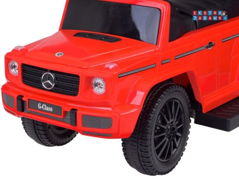 Jeździk Mercedes G-Class pchacz autko dla dzieci z dźwiękami czerwony [ZA6173]
