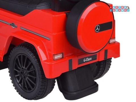 Jeździk Mercedes G-Class pchacz autko dla dzieci z dźwiękami czerwony [ZA6173]