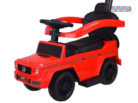 Jeździk Mercedes G-Class pchacz autko dla dzieci z dźwiękami czerwony [ZA6173]