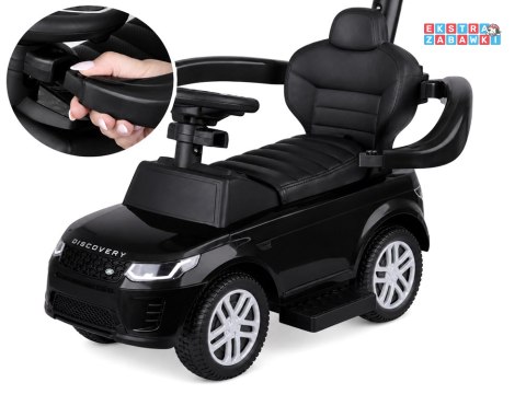 Jeździk pchacz 2w1 Range Rover z dźwiękami dla dzieci czarny [ZA6171]