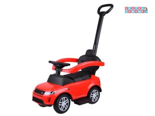 Jeździk pchacz 2w1 Range Rover z dźwiękami dla dzieci czerwony [ZA6171]