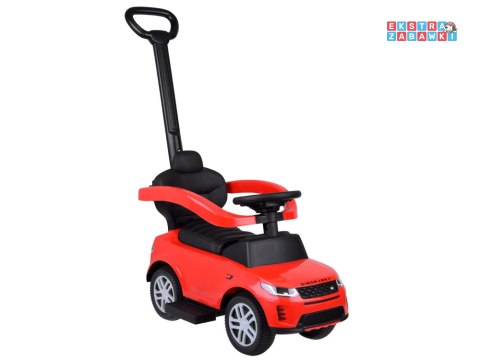 Jeździk pchacz 2w1 Range Rover z dźwiękami dla dzieci czerwony [ZA6171]