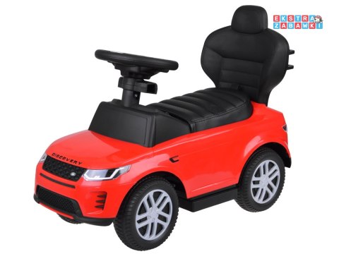 Jeździk pchacz 2w1 Range Rover z dźwiękami dla dzieci czerwony [ZA6171]