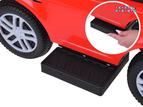 Jeździk pchacz 2w1 Range Rover z dźwiękami dla dzieci czerwony [ZA6171]