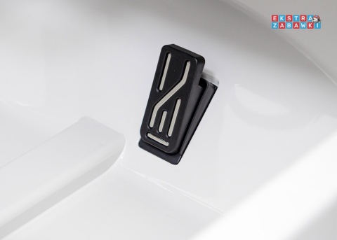 Range Rover SUV Lift na akumulator - biały, 4x35W 12V/14Ah, pilot, EVA, ekoskóra, pasy, LED, BT [DK-RR998]