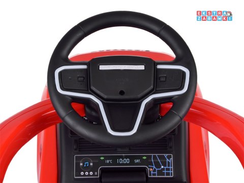 Trójkołowy motorek Honda na akumulator - czerwony, 1x30W 6V/4.5Ah, do 3 km/h, automatyczny hamulec, koła z opaską [PA0353]