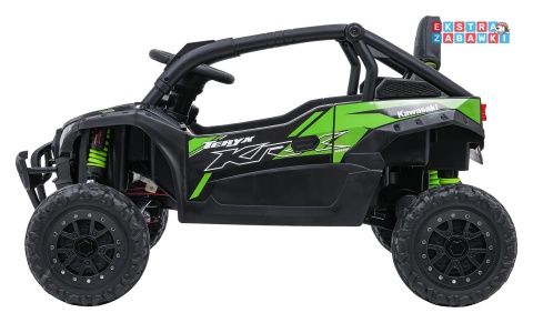 Buggy Kawasaki Teryx KRX1000 na akumulator - czarny, 4x4, 2x45W i 2x20W 24V/5Ah, pilot, EVA, ekoskóra, pokrowiec [JS330]