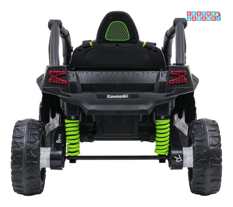 Buggy Kawasaki Teryx KRX1000 na akumulator - czarny, 4x4, 2x45W i 2x20W 24V/5Ah, pilot, EVA, ekoskóra, pokrowiec [JS330]