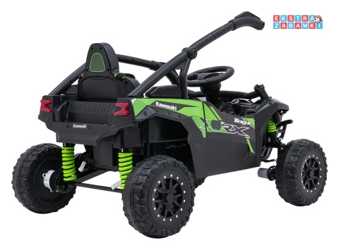 Buggy Kawasaki Teryx KRX1000 na akumulator - czarny, 4x4, 2x45W i 2x20W 24V/5Ah, pilot, EVA, ekoskóra, pokrowiec [JS330]