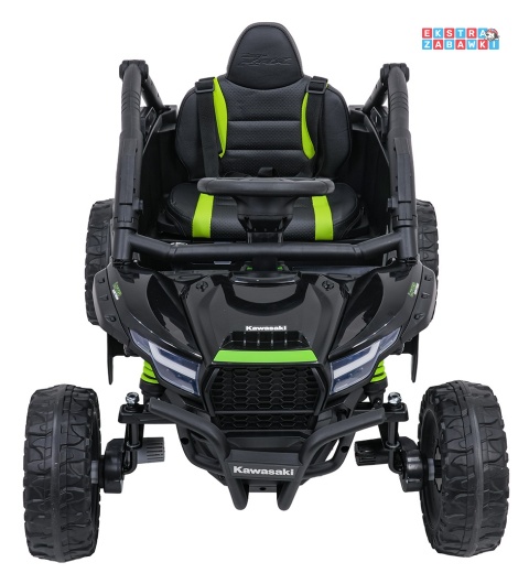 Buggy Kawasaki Teryx KRX1000 na akumulator - czarny, 4x4, 2x45W i 2x20W 24V/5Ah, pilot, EVA, ekoskóra, pokrowiec [JS330]