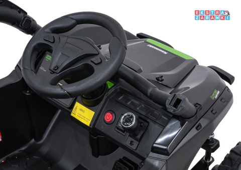 Buggy Kawasaki Teryx KRX1000 na akumulator - czarny, 4x4, 2x45W i 2x20W 24V/5Ah, pilot, EVA, ekoskóra, pokrowiec [JS330]
